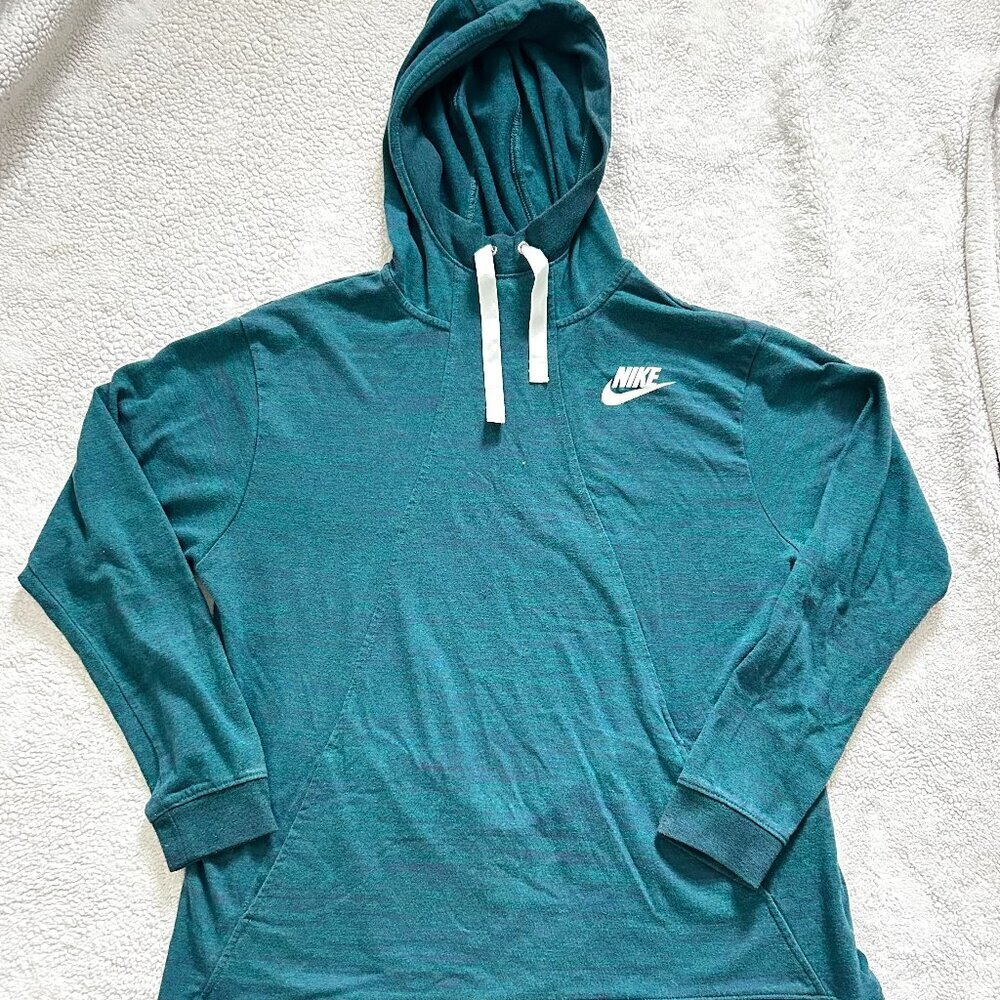 Teal Nike Hoodie Sweatshirt